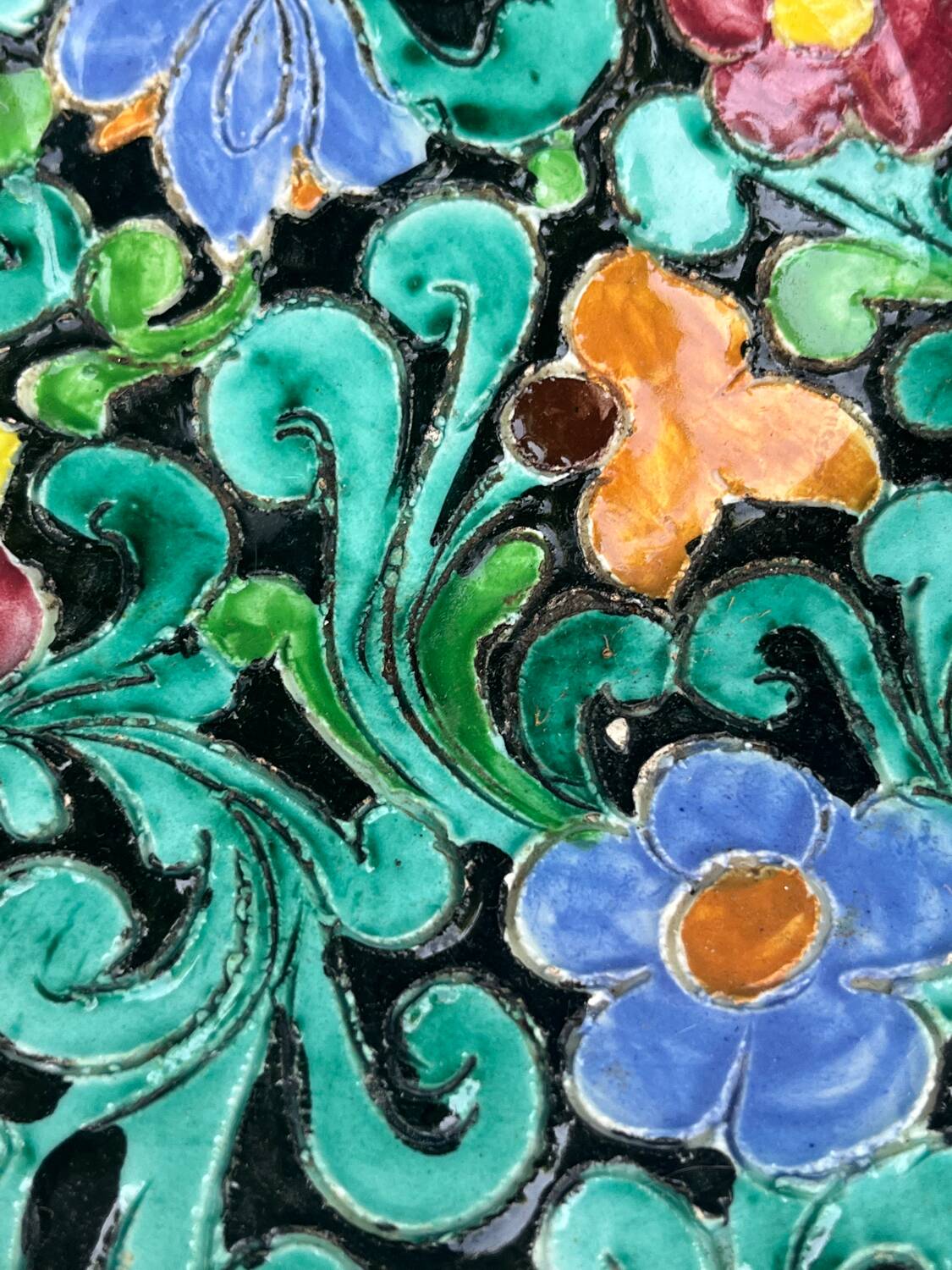 Signed Vallauris dish