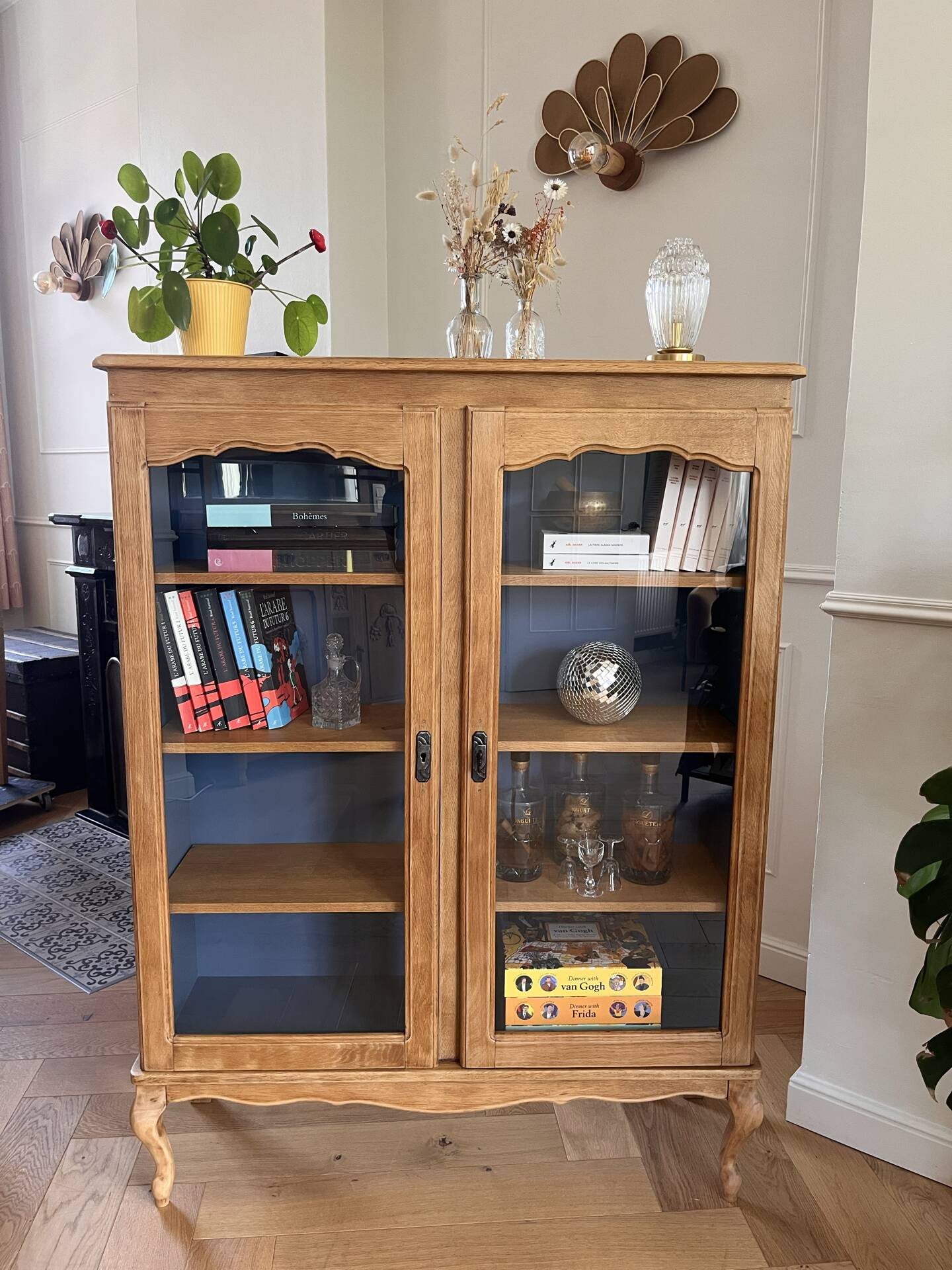Antique display cabinet