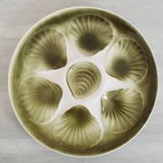 Plates Oysters Shellfish Earthenware Moulin des Loups Orchies