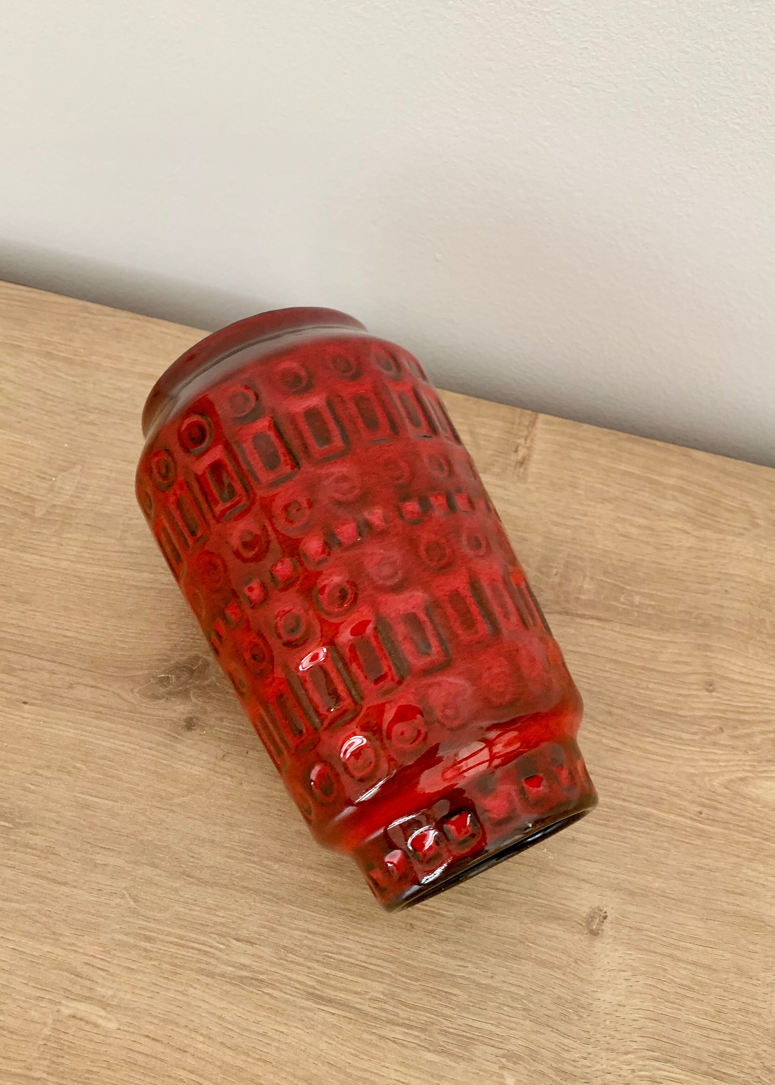 West Germany Pottery Vase, 1970s