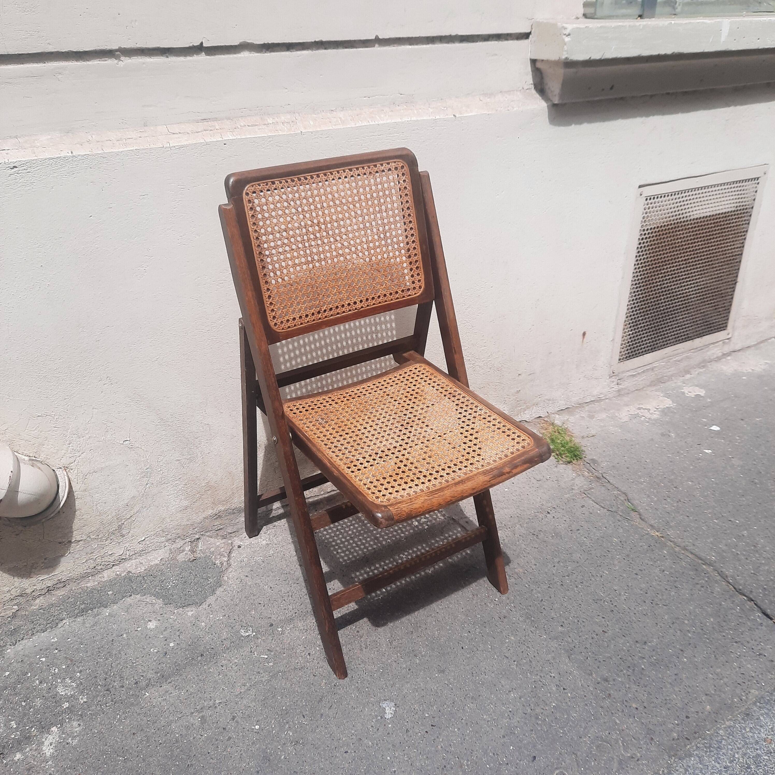 Chaise pliante vintage
