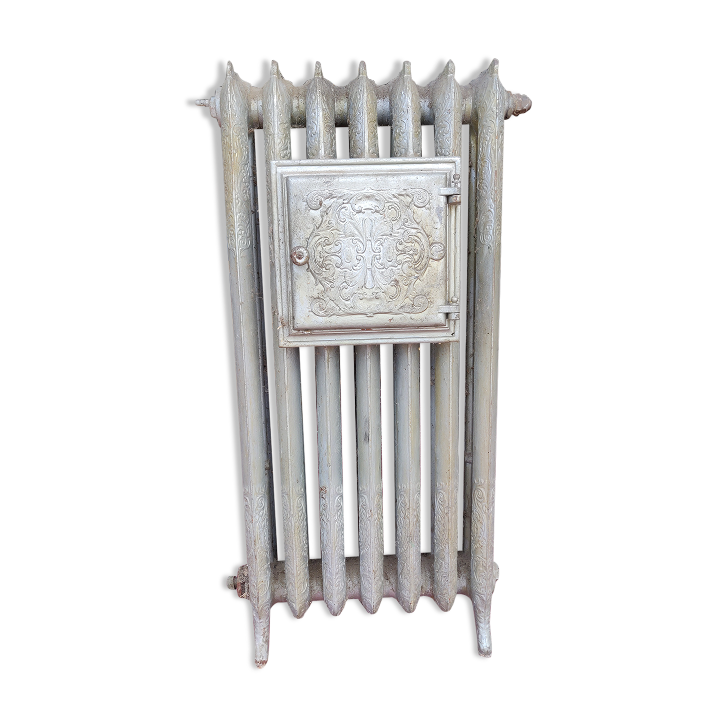 Cast iron radiator rocaille style XIXe 7 elements
