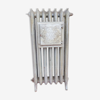 Cast iron radiator rocaille style XIXe 7 elements