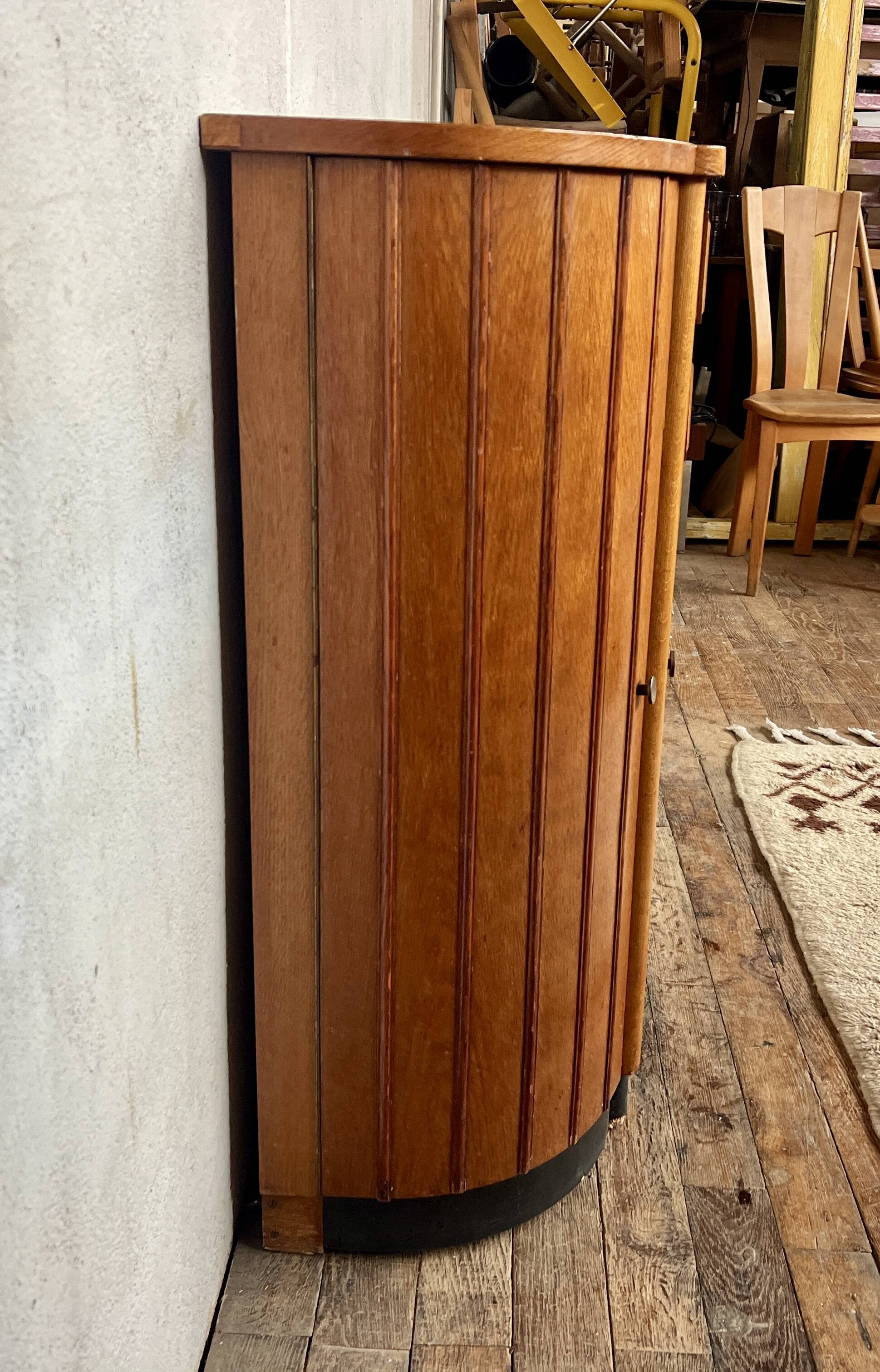 ✨ Stunning Art Deco oak cabinet – 1950s ✨