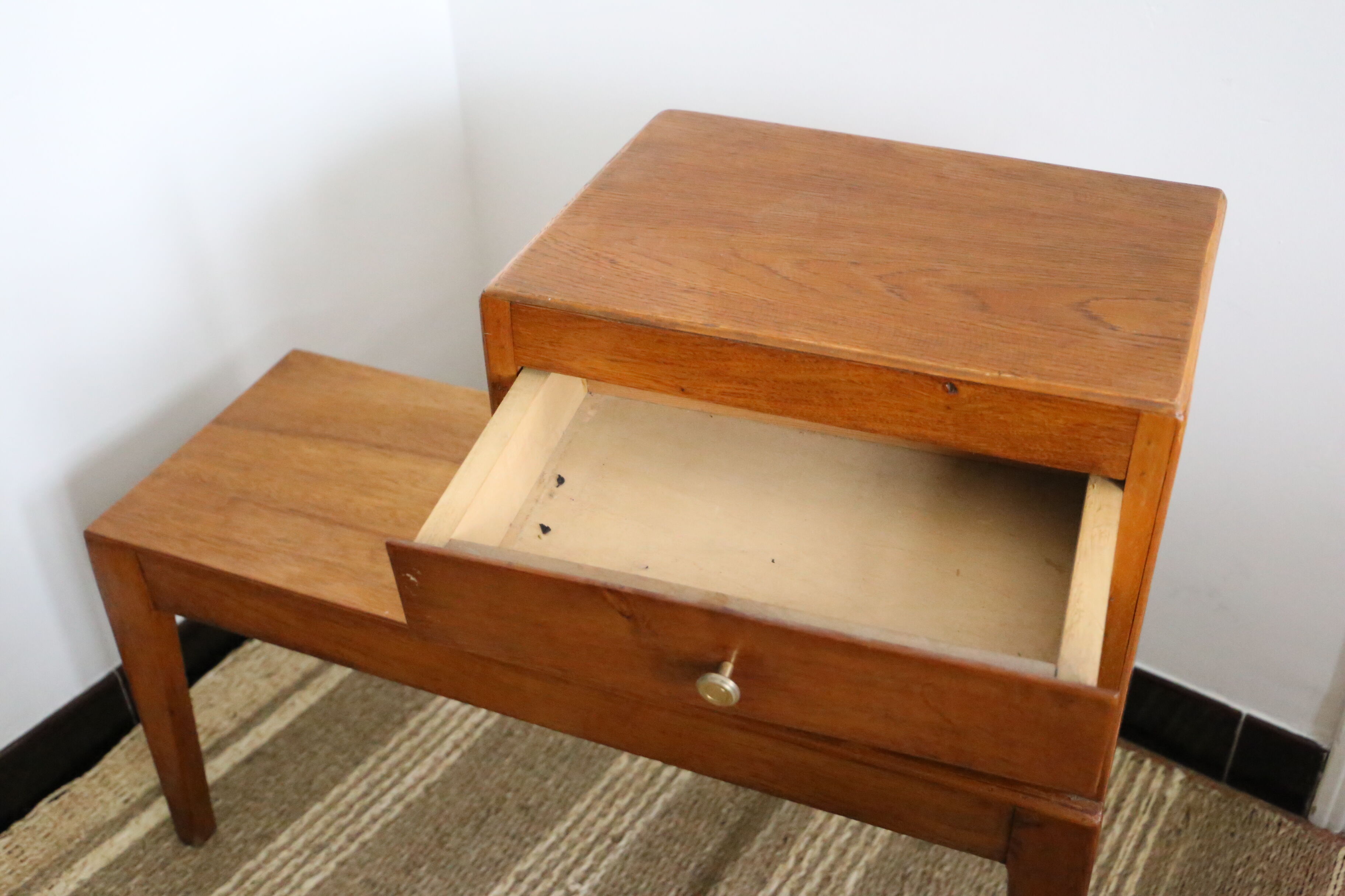 Phone table and bench