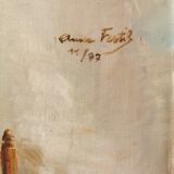 Ancient painting by Anna Fertis still life