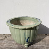 Chinese blue ceramic pot cover