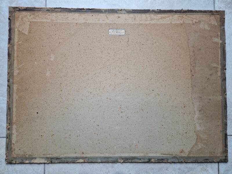Gravure carte des élections de Tours et ses environs par le seigneur Jaillot, 1711