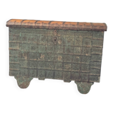 Chest with Indian wooden wheels