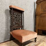 Prie Dieu Napoleon III period in carved wood circa 1850
