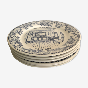 Assiettes plates