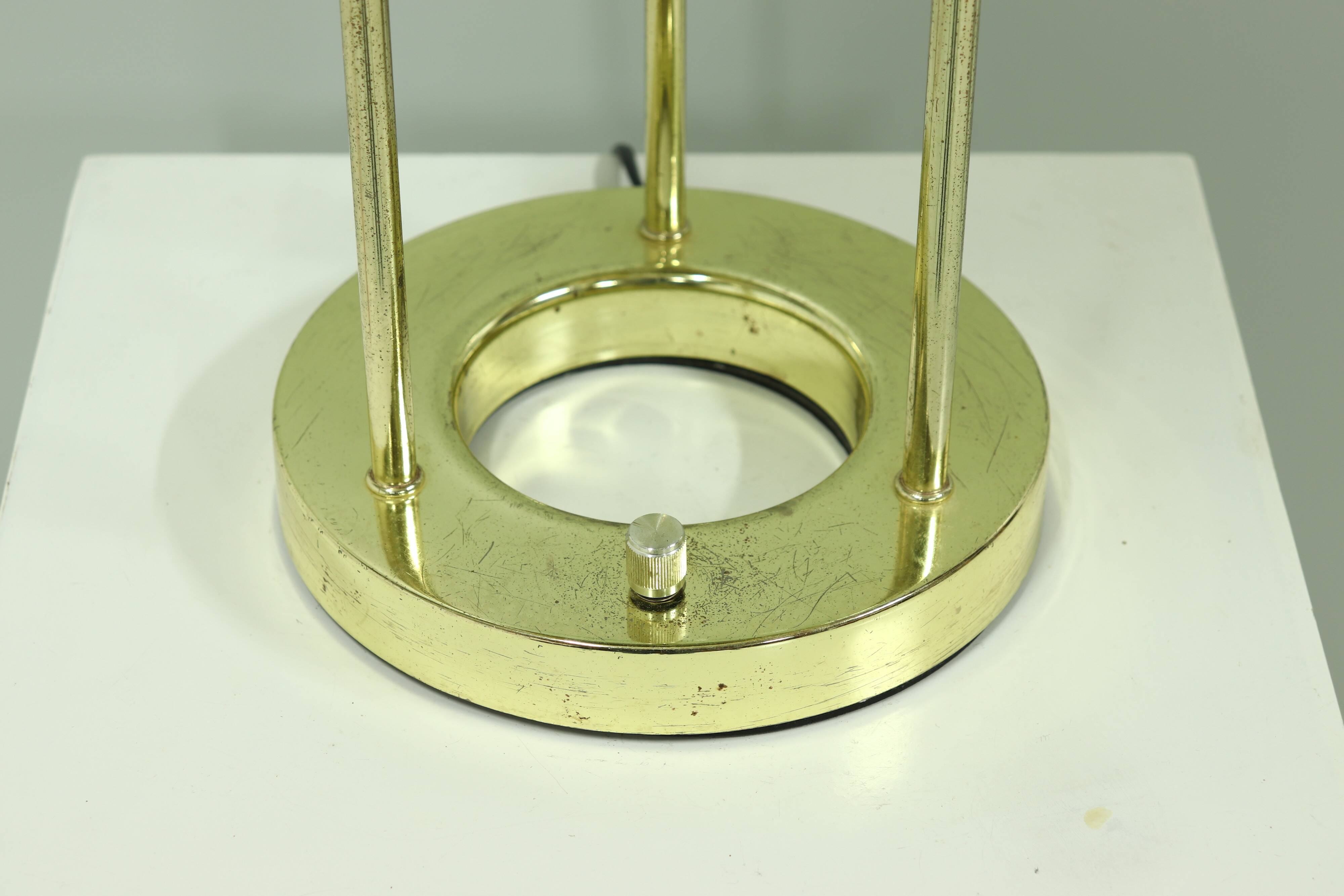 Mid-Century Modern Saturnus Lamp by Robert Sonneman for George Kovacs 1980s