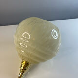 Suspension with antique globe