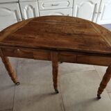 half moon console table