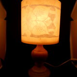 Large alabaster lamp "Herna"