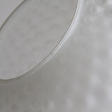 Vintage 60s frosted glass suspension