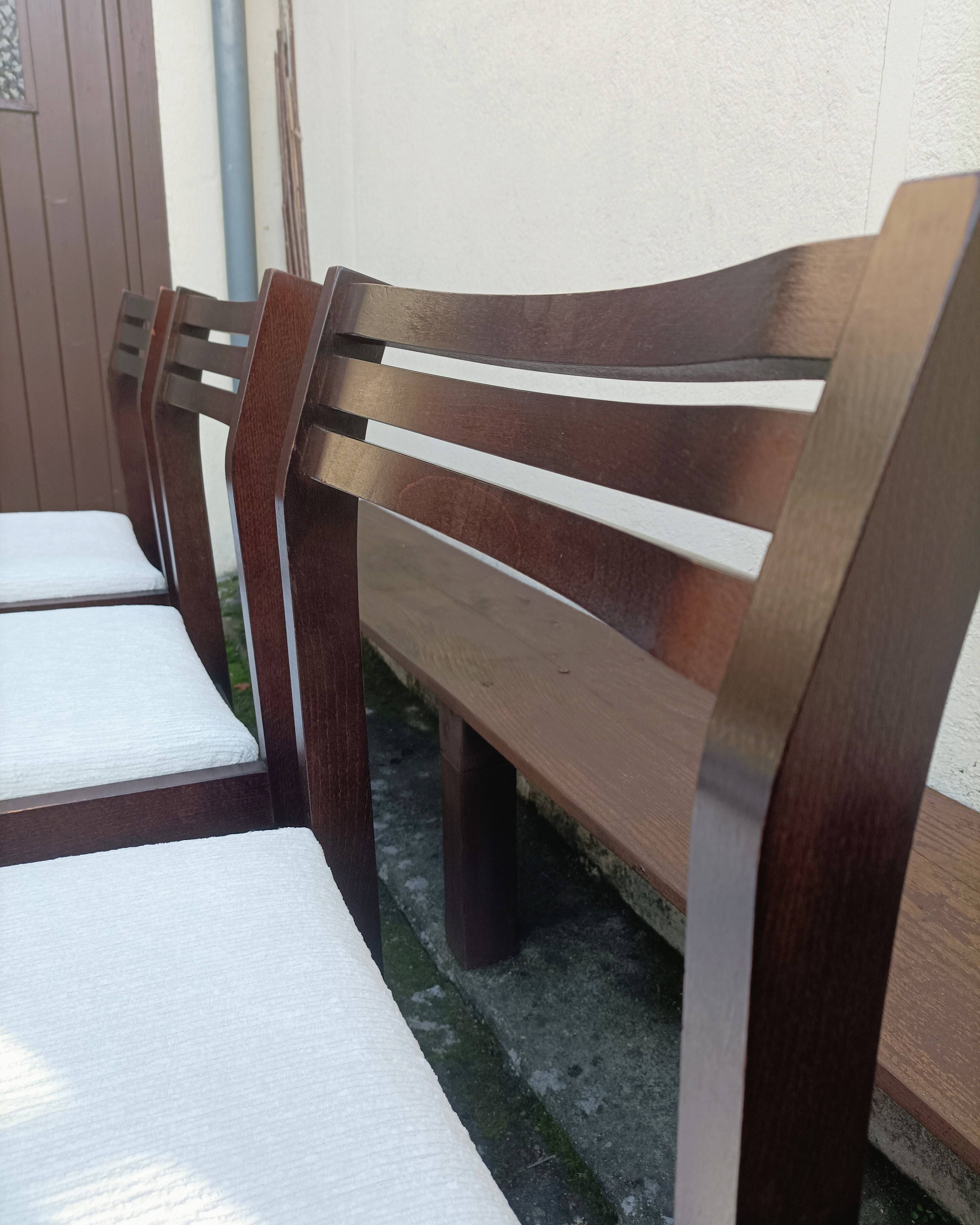 Set of 6 dining chairs