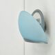 Shell Glass & Metal Wall Lamp by Alvaline Bologna, Italy, 1980s