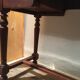 Rustic oak writing desk with drawer