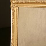 Magical: trumeau circa 1900. Superb gilding, royal allure.