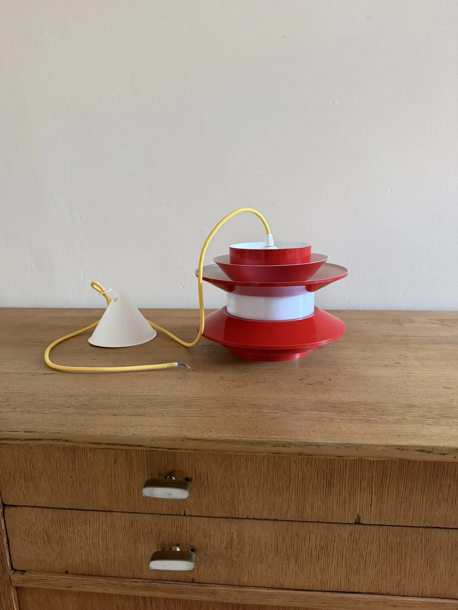 Vintage Carl Thore Trava pendant - Swedish design lamp