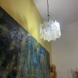 Jt Kalmar transparent leaf chandelier
