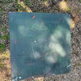 Tolix set, 2 t4 chairs and a Tolix mini kub table