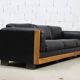 Leather sofa Afra & Tobia Scarpa Cassina