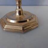 Pair of brass candlesticks