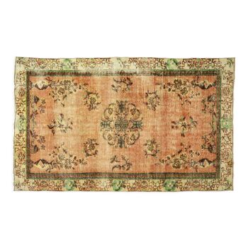 Anatolian handmade vintage rug 291 cm x 177 cm