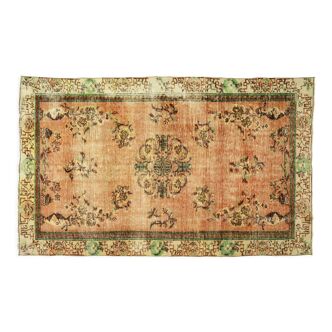 Tapis vintage Anatolien fait main 291 cm x 177 cm