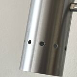 Chrome metal floor lamp with 3 spots by Alain Richard, design 1970.