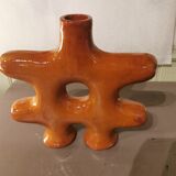 Moroccan ethnic ceramic vase