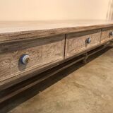 Banc ou console basse 5 tiroirs 272cm