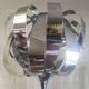 XL table lamp in chrome metal by Seylumiere - 70s/80s