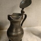Old pewter pitcher