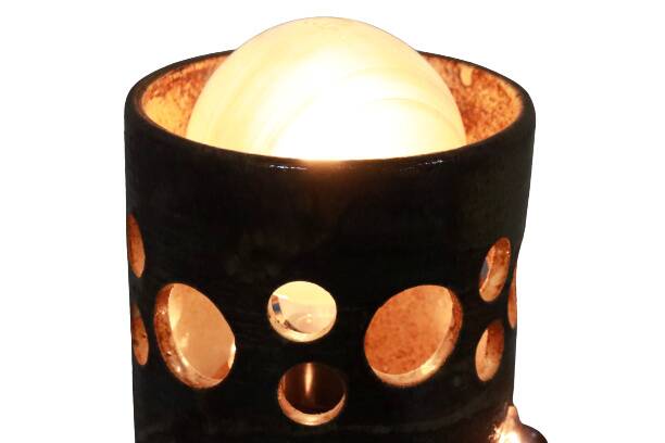 Ceramic floor lamp 'Deuna'
