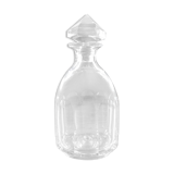 Carafe en verre épais à facettes