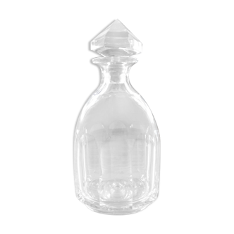 Carafe en verre épais à facettes