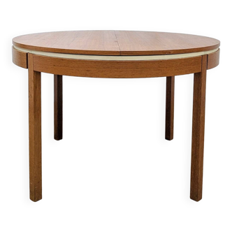 Round Scandinavian dining table