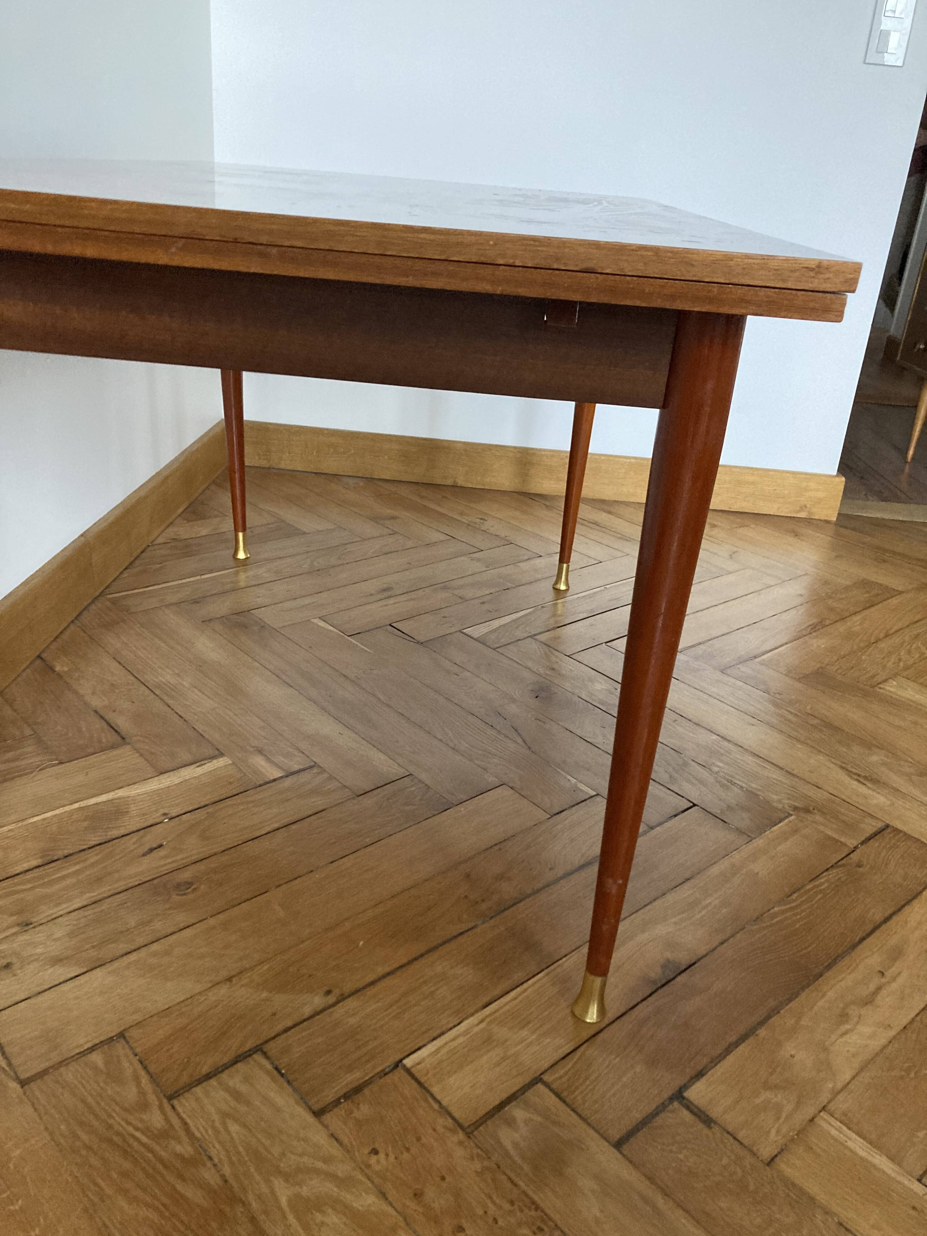 Scandinavian-style rectangular table