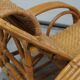 Chaise longue en rotin
