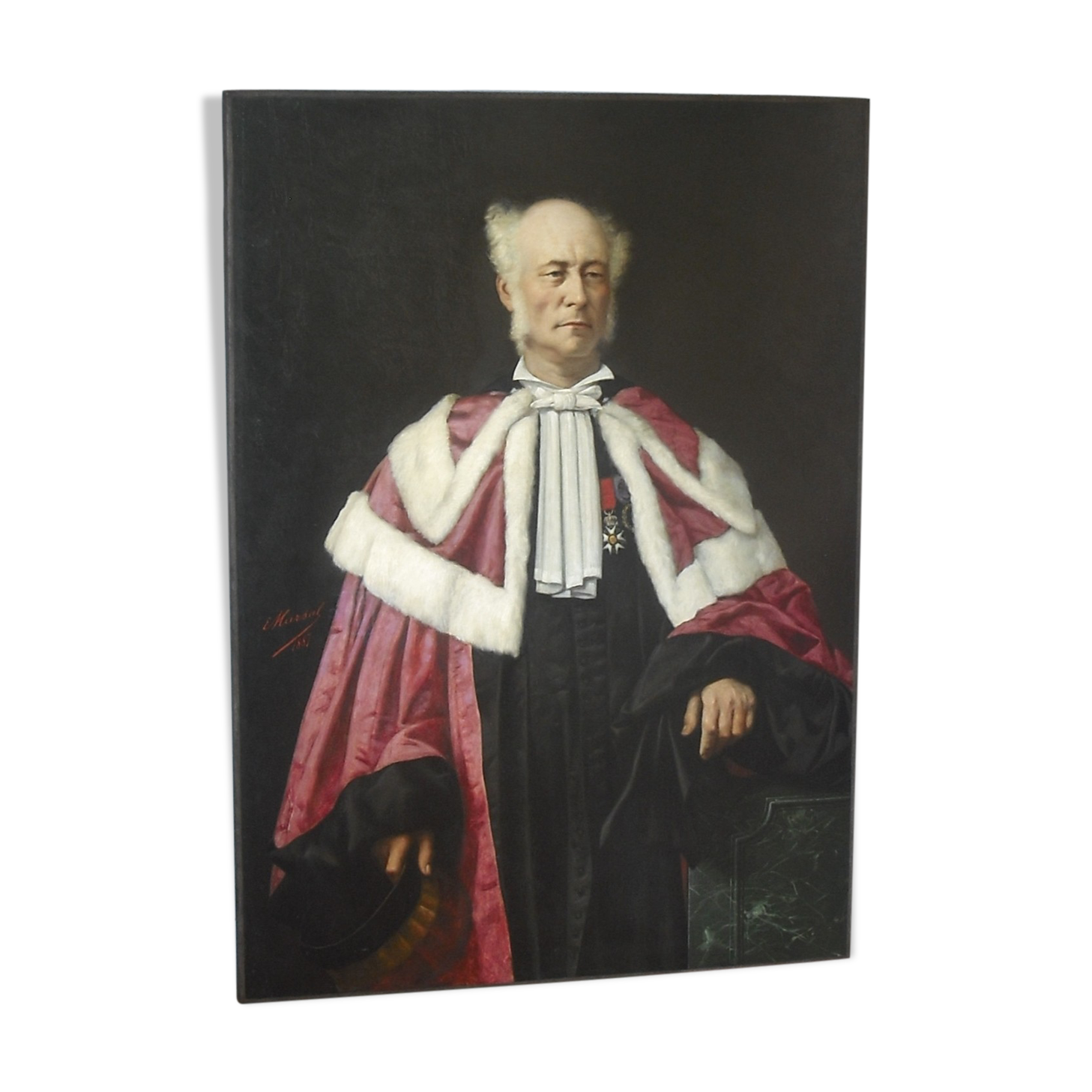 E Antoine Marsal portrait 133x95cm