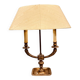 Antique French Bouillotte table lamp