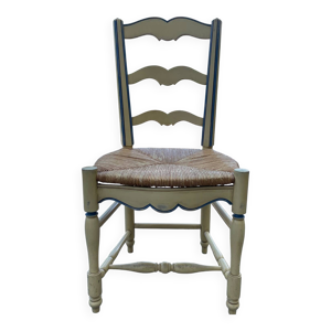 chaises paillées provençales