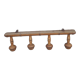 Antique wooden coat rack