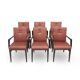 Vintage wooden chairs, 1970s, set of 6