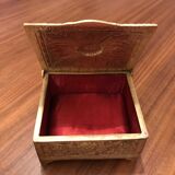 Bronze jewellery box