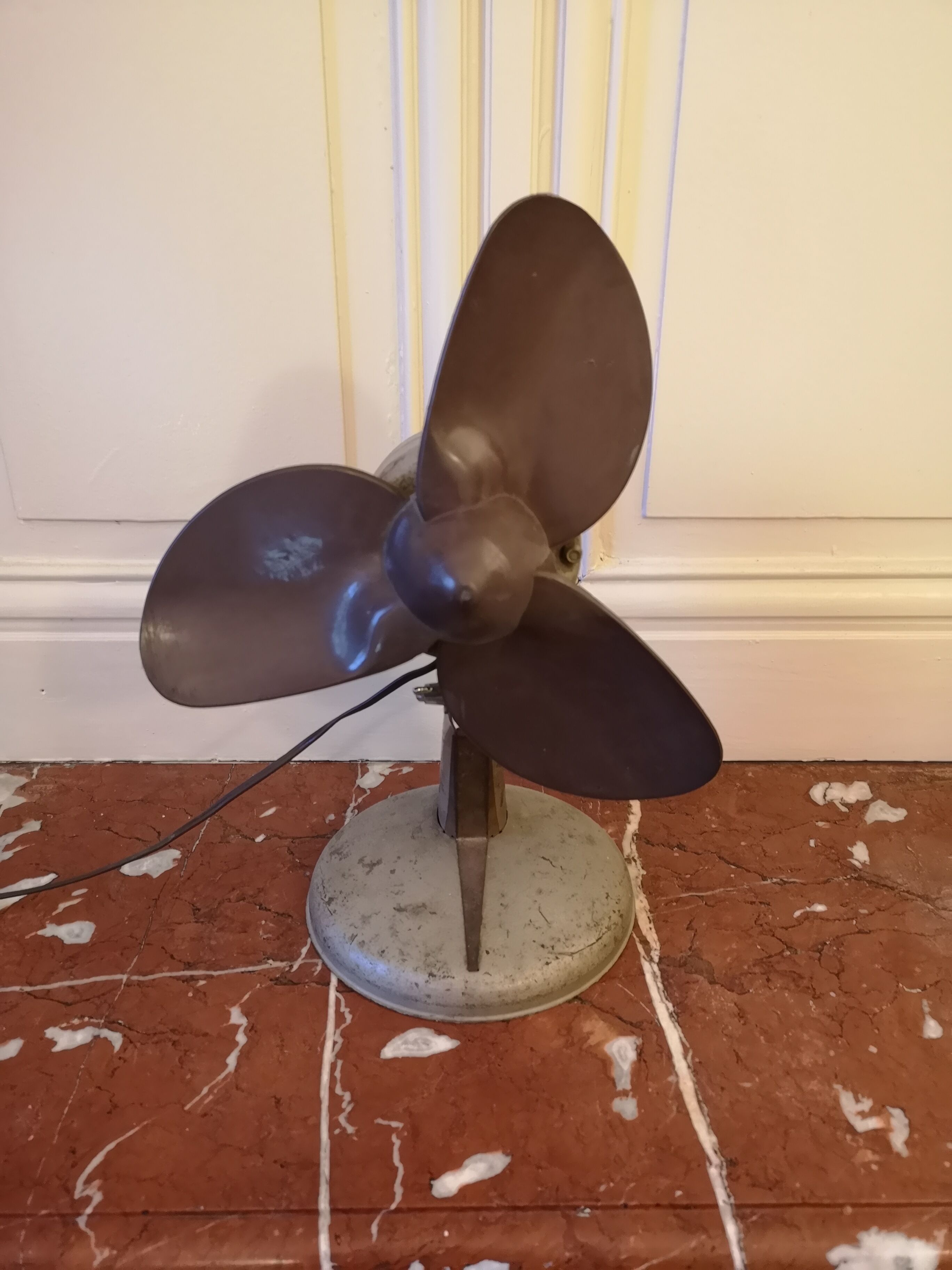 Ventilateur vintage Elge 1950