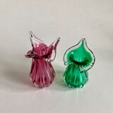Bohemian Vase- Set of 2,  1960s